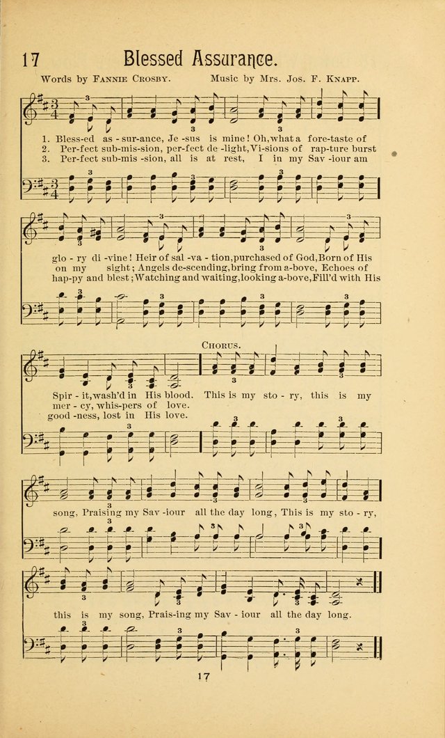 Songs and Solos used by the Christian Crusaders: in their Special Soul-Saving Work: and adapted for the church, grove, school, choir, and home page 16