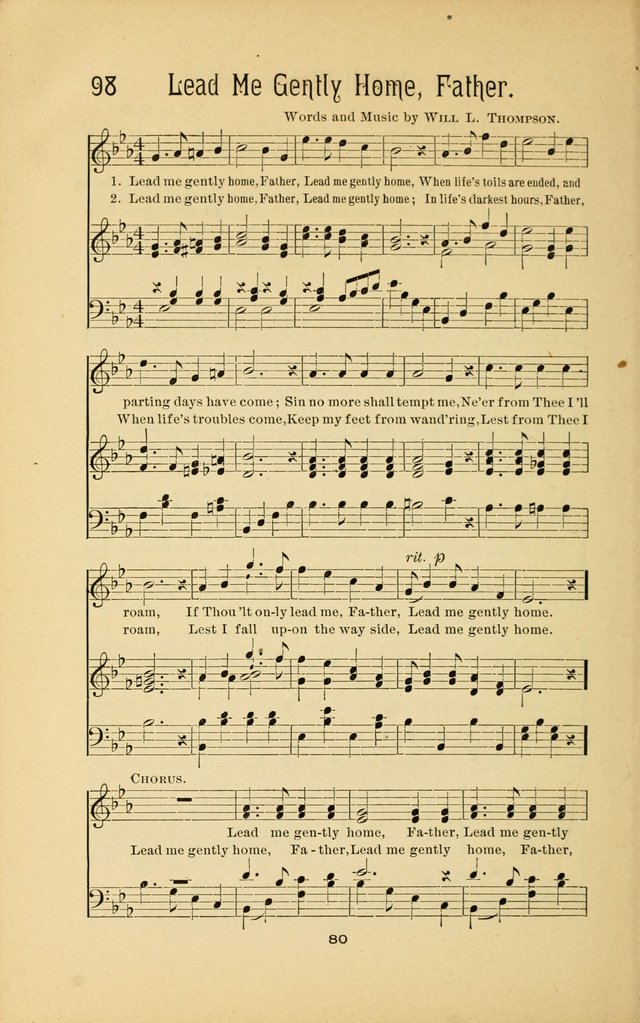 Songs and Solos used by the Christian Crusaders: in their Special Soul-Saving Work: and adapted for the church, grove, school, choir, and home page 79