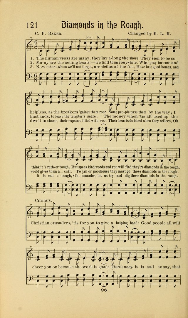 Songs and Solos used by the Christian Crusaders: in their Special Soul-Saving Work: and adapted for the church, grove, school, choir, and home page 95