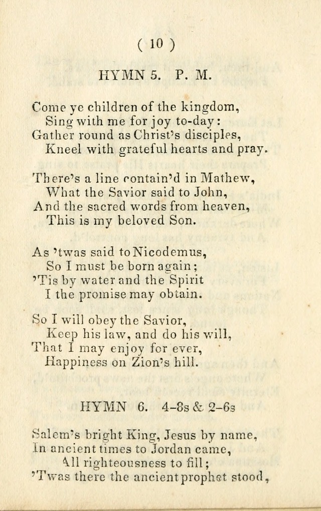 A Small Selection of Choice Hymns for the Church of Jesus Christ of       Latter Day Saints page 16