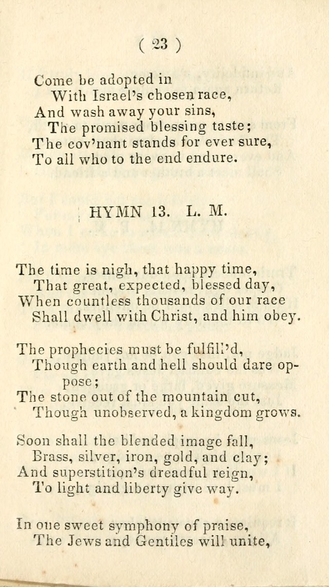 A Small Selection of Choice Hymns for the Church of Jesus Christ of       Latter Day Saints page 29