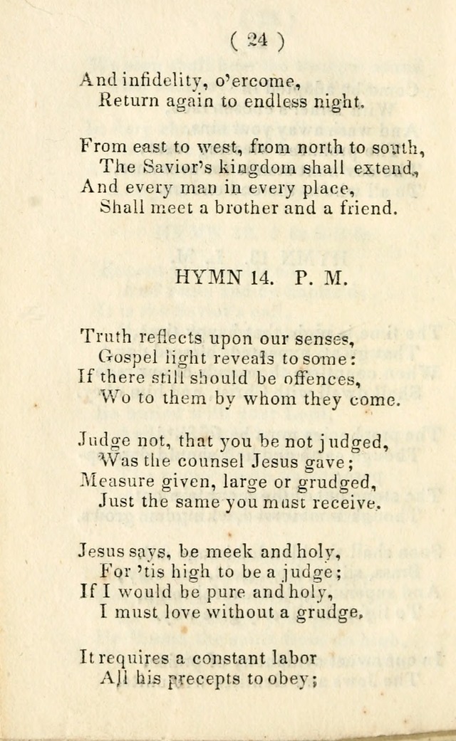 A Small Selection of Choice Hymns for the Church of Jesus Christ of       Latter Day Saints page 30