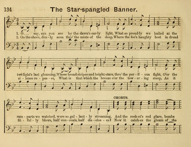 The Sweet Singer: a collection of hymns and tunes for Sunday-schools. Together with a variety suitable for day-schools, revival occasions, and the family circle page 134