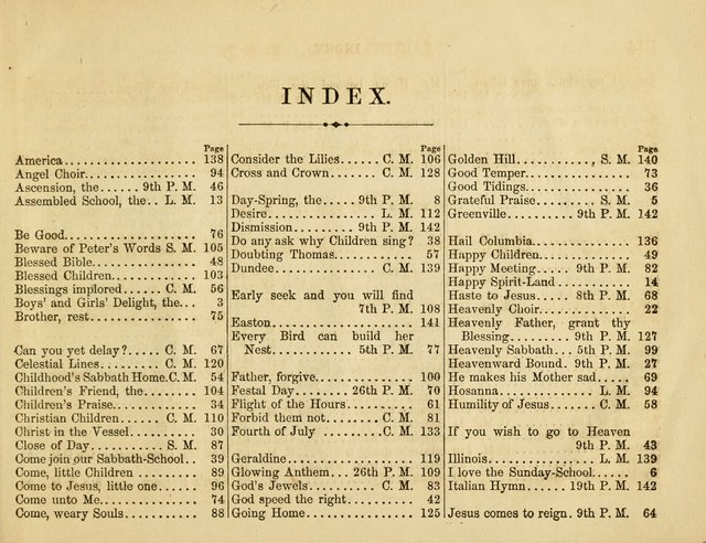 The Sweet Singer: a collection of hymns and tunes for Sunday-schools. Together with a variety suitable for day-schools, revival occasions, and the family circle page 143