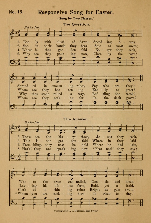 Song Stories: a collection of songs for the primary department of Sunday schools. page 25