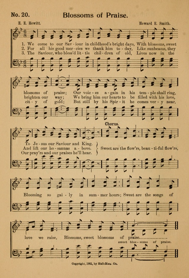 Song Stories: a collection of songs for the primary department of Sunday schools. page 29