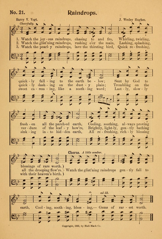 Song Stories: a collection of songs for the primary department of Sunday schools. page 30