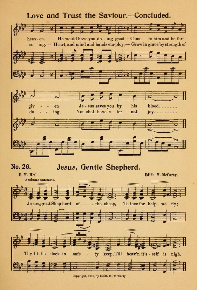 Song Stories: a collection of songs for the primary department of Sunday schools. page 36