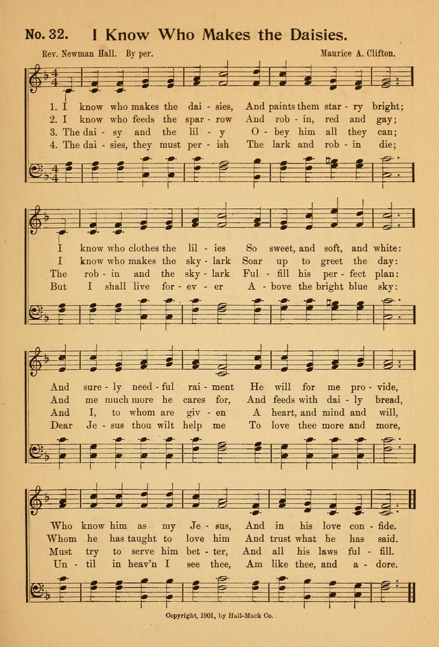 Song Stories: a collection of songs for the primary department of Sunday schools. page 42