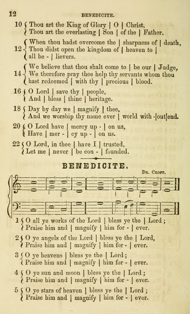 The Sunday School Chant and Tune Book: a collection of canticles, hymns and carols for the Sunday schools of the Episcopal Church page 12