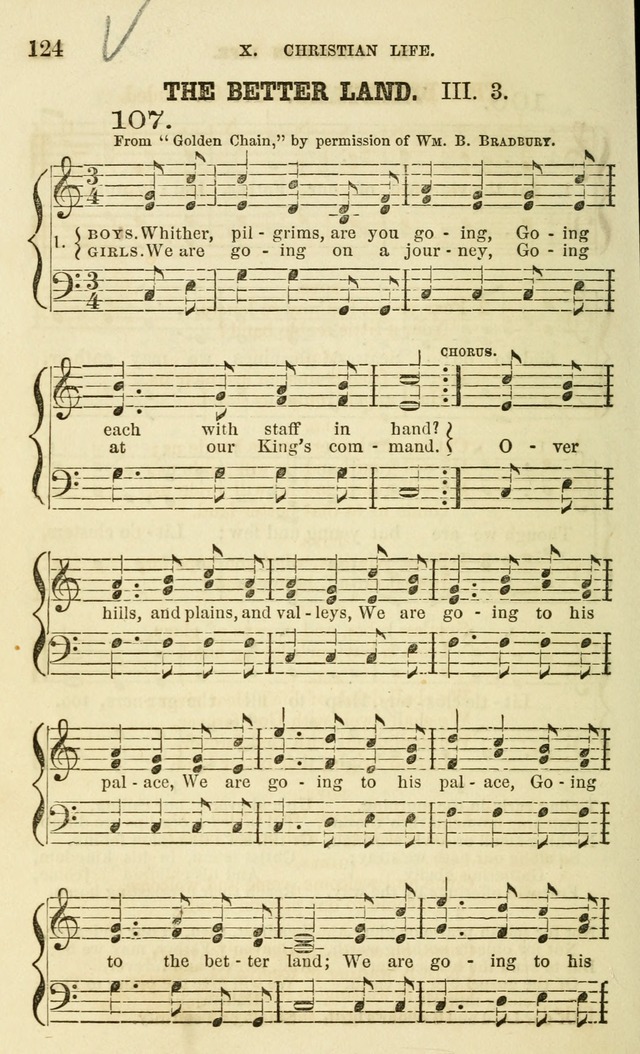 The Sunday School Chant and Tune Book: a collection of canticles, hymns and carols for the Sunday schools of the Episcopal Church page 126