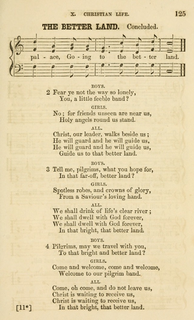 The Sunday School Chant and Tune Book: a collection of canticles, hymns and carols for the Sunday schools of the Episcopal Church page 127