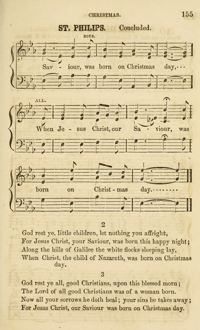 The Sunday School Chant and Tune Book: a collection of canticles, hymns and carols for the Sunday schools of the Episcopal Church page 157