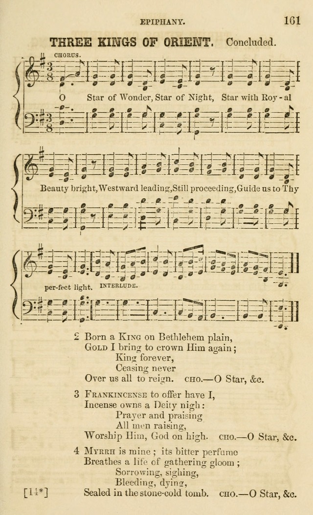 The Sunday School Chant and Tune Book: a collection of canticles, hymns and carols for the Sunday schools of the Episcopal Church page 163