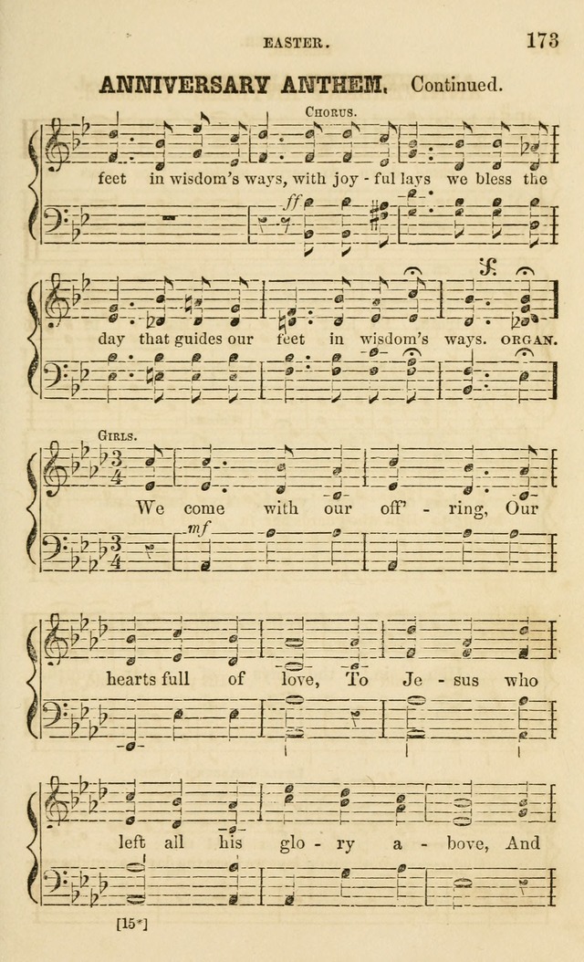 The Sunday School Chant and Tune Book: a collection of canticles, hymns and carols for the Sunday schools of the Episcopal Church page 175