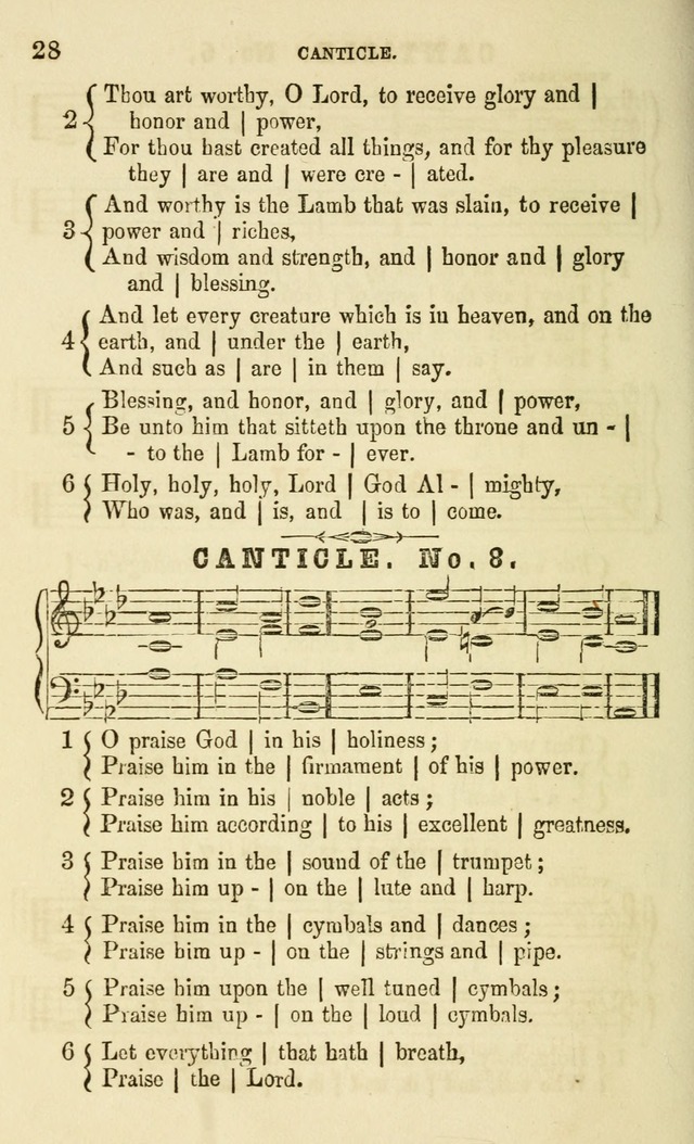 The Sunday School Chant and Tune Book: a collection of canticles, hymns and carols for the Sunday schools of the Episcopal Church page 28