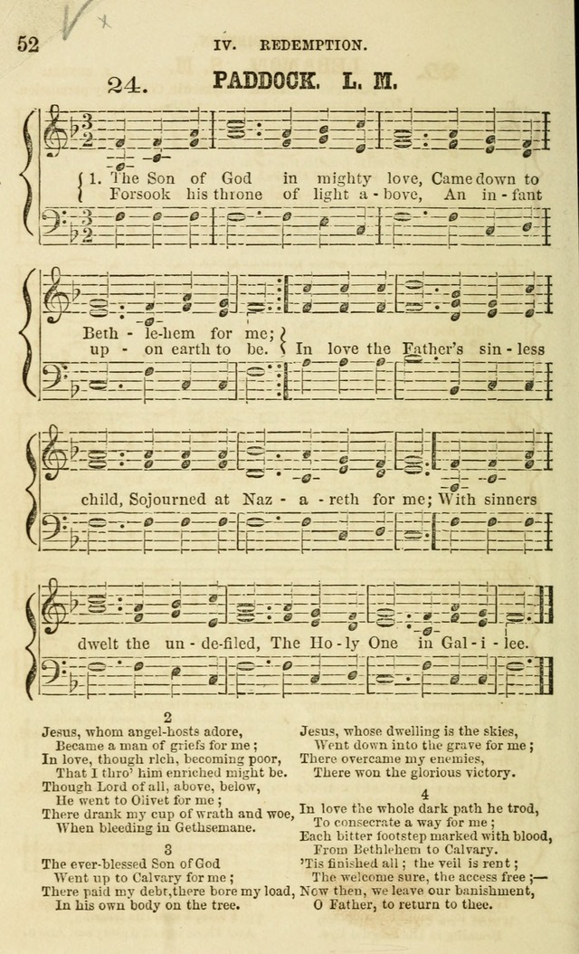 The Sunday School Chant and Tune Book: a collection of canticles, hymns and carols for the Sunday schools of the Episcopal Church page 52