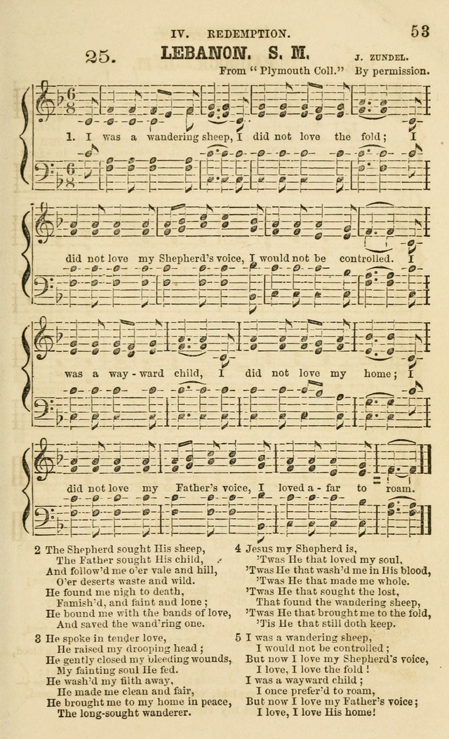 The Sunday School Chant and Tune Book: a collection of canticles, hymns and carols for the Sunday schools of the Episcopal Church page 53