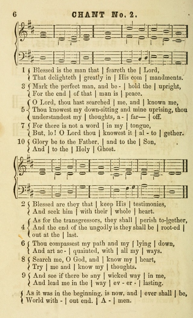 The Sunday School Chant and Tune Book: a collection of canticles, hymns and carols for the Sunday schools of the Episcopal Church page 6