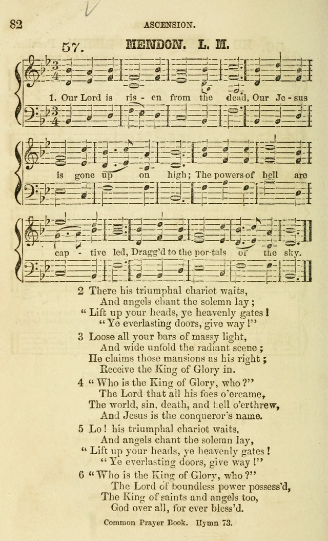 The Sunday School Chant and Tune Book: a collection of canticles, hymns and carols for the Sunday schools of the Episcopal Church page 82