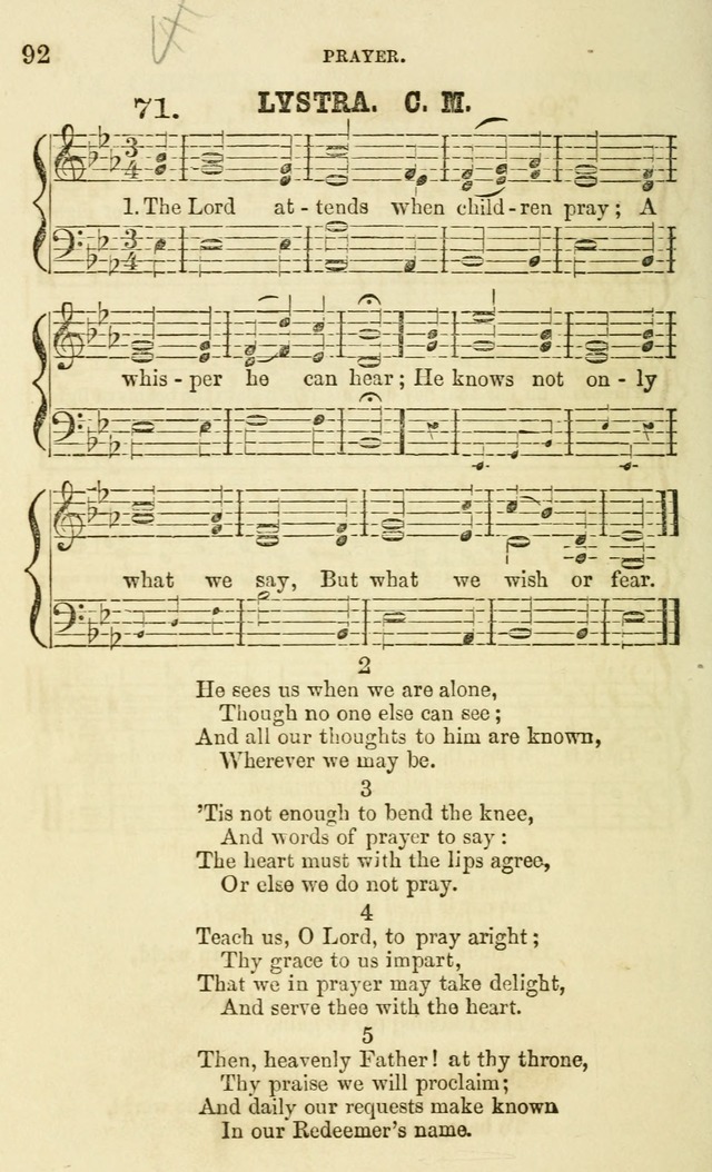 The Sunday School Chant and Tune Book: a collection of canticles, hymns and carols for the Sunday schools of the Episcopal Church page 92