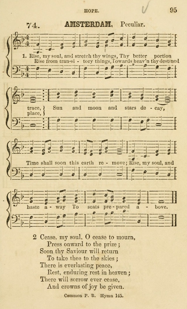 The Sunday School Chant and Tune Book: a collection of canticles, hymns and carols for the Sunday schools of the Episcopal Church page 95