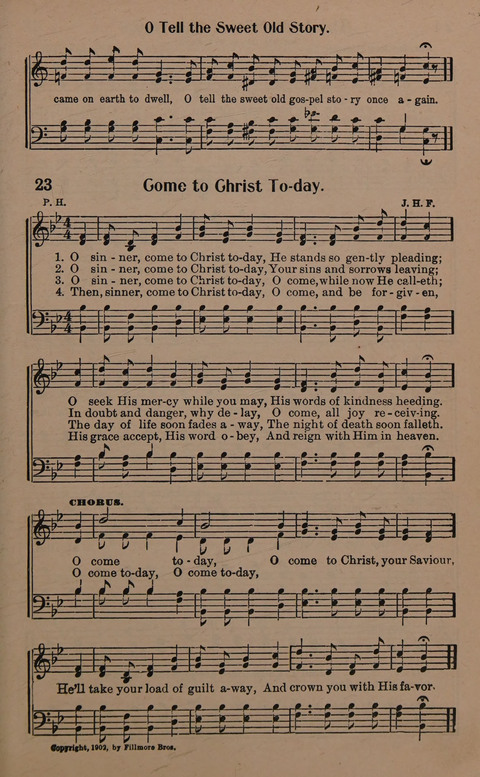 Sacred Solos and Duets: suitable for special music in church service, gospel meetings, Sunday school, Christian Endeavor, etc. page 25