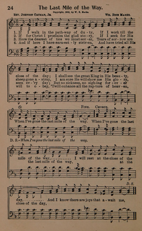 Sacred Solos and Duets: suitable for special music in church service, gospel meetings, Sunday school, Christian Endeavor, etc. page 26