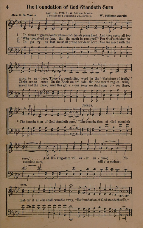 Sacred Solos and Duets: suitable for special music in church service, gospel meetings, Sunday school, Christian Endeavor, etc. page 5