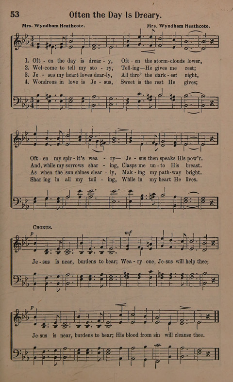 Sacred Solos and Duets: suitable for special music in church service, gospel meetings, Sunday school, Christian Endeavor, etc. page 57