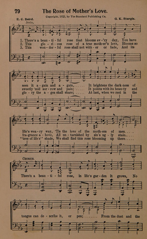 Sacred Solos and Duets: suitable for special music in church service, gospel meetings, Sunday school, Christian Endeavor, etc. page 86