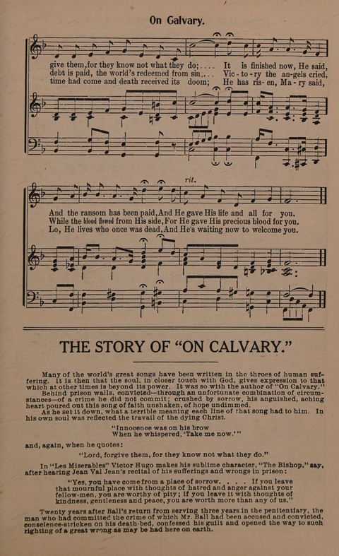 Sacred Solos and Duets: suitable for special music in church service, gospel meetings, Sunday school, Christian Endeavor, etc. page 89