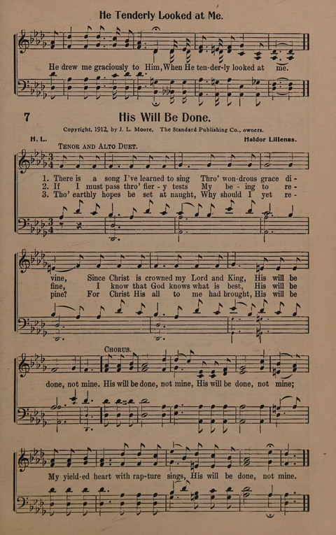 Sacred Solos and Duets: suitable for special music in church service, gospel meetings, Sunday school, Christian Endeavor, etc. page 9