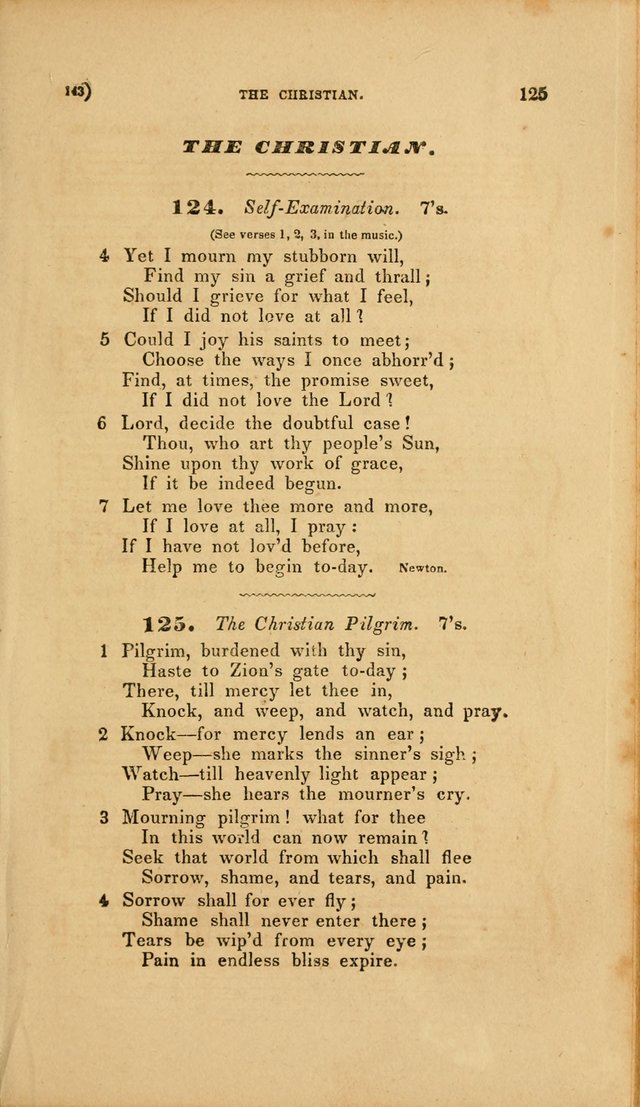 Sacred Songs for Family and Social Worship: comprising the most approved spiritual hymns with chaste and popular tunes page 143