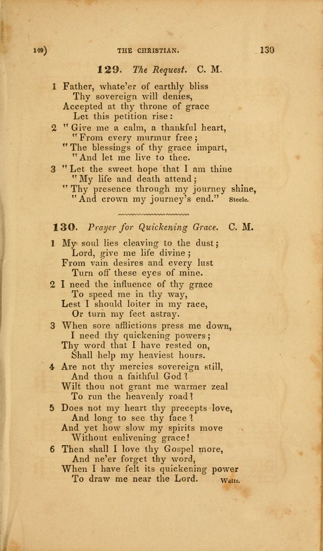 Sacred Songs for Family and Social Worship: comprising the most approved spiritual hymns with chaste and popular tunes page 149