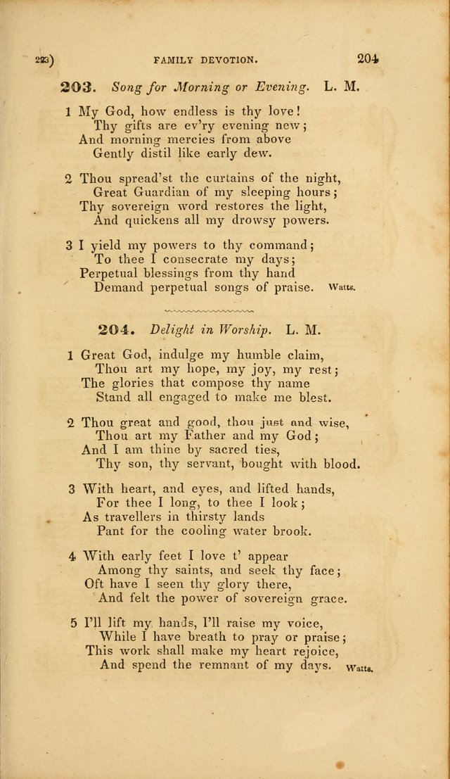 Sacred Songs for Family and Social Worship: comprising the most approved spiritual hymns with chaste and popular tunes page 223