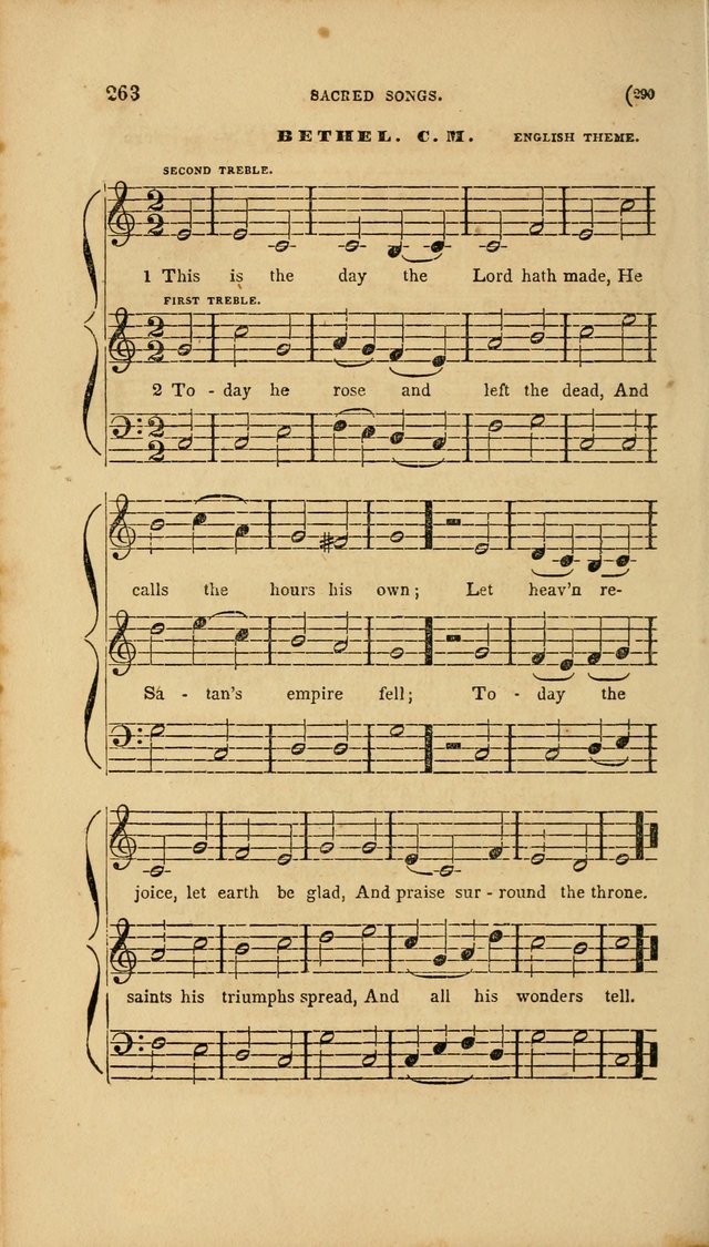 Sacred Songs for Family and Social Worship: comprising the most approved spiritual hymns with chaste and popular tunes page 290