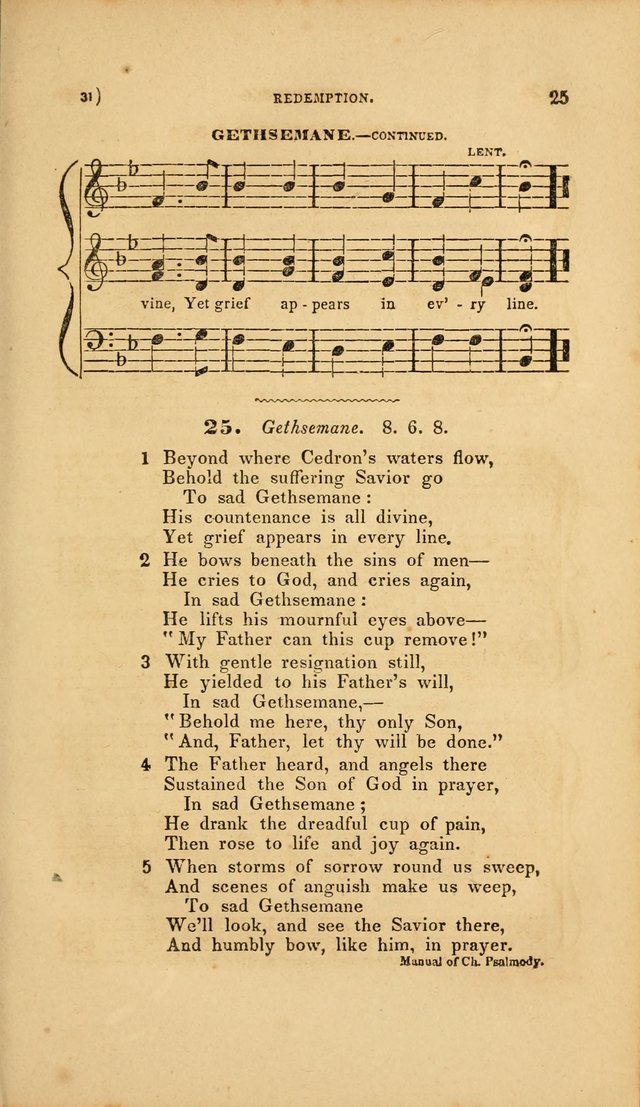 Sacred Songs for Family and Social Worship: comprising the most approved spiritual hymns with chaste and popular tunes page 31