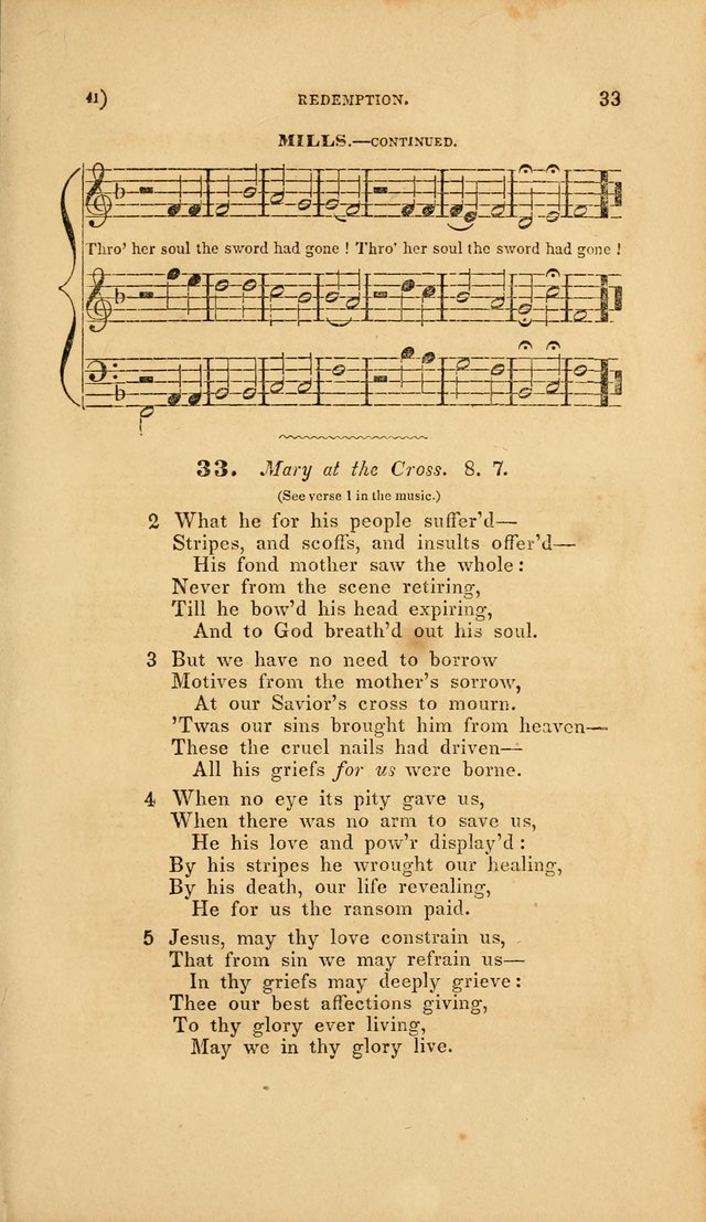 Sacred Songs for Family and Social Worship: comprising the most approved spiritual hymns with chaste and popular tunes page 41