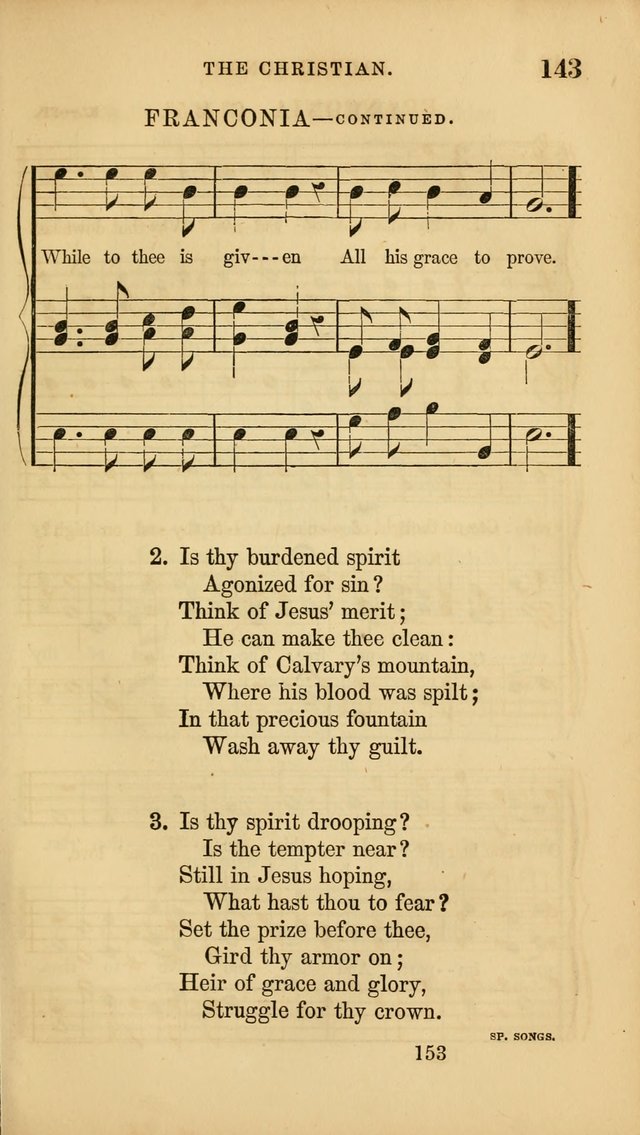 Sacred Songs for Family and Social Worship: comprising the most approved spiritual hymns with chaste and popular tunes ( New ed. rev. and enl.) page 155