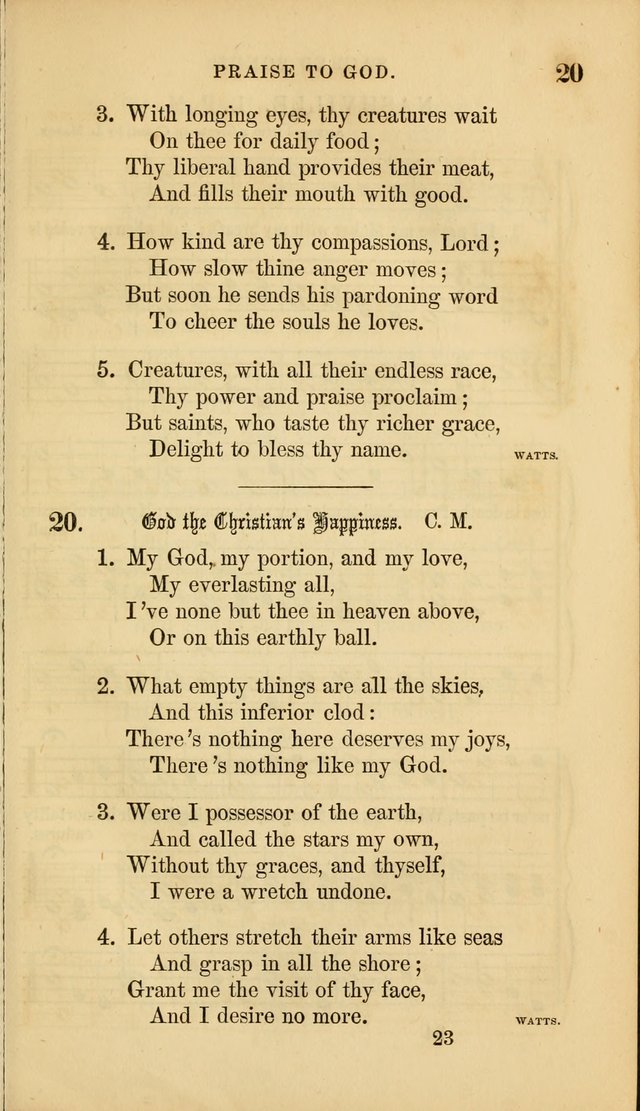 Sacred Songs for Family and Social Worship: comprising the most approved spiritual hymns with chaste and popular tunes ( New ed. rev. and enl.) page 23