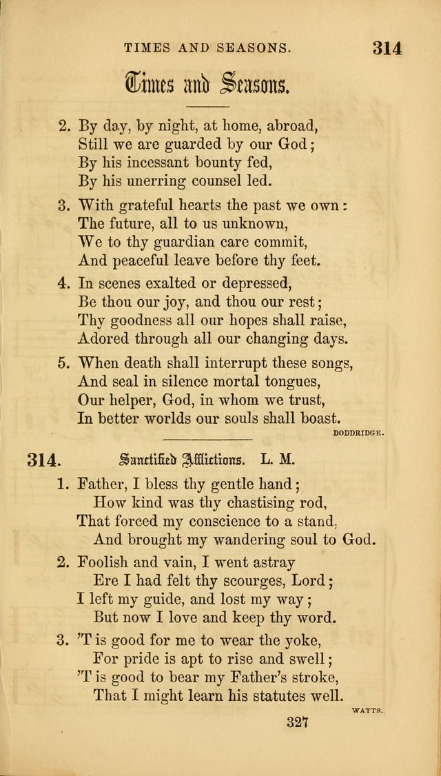 Sacred Songs for Family and Social Worship: comprising the most approved spiritual hymns with chaste and popular tunes ( New ed. rev. and enl.) page 329