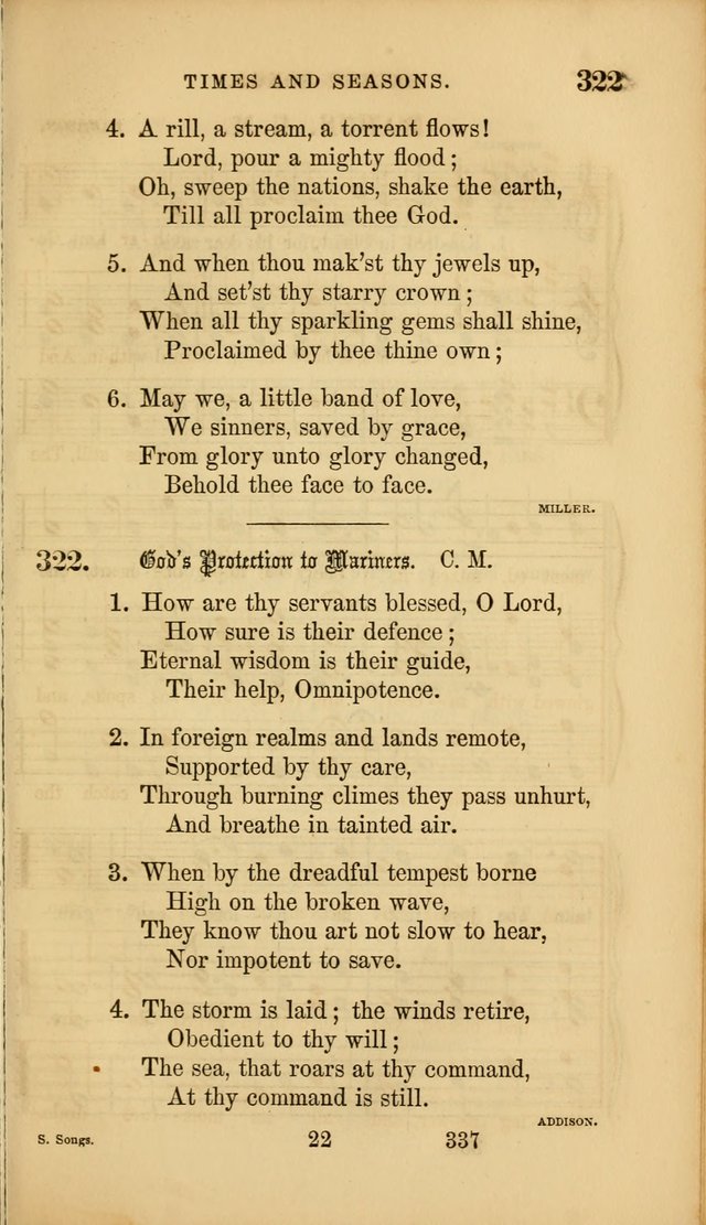 Sacred Songs for Family and Social Worship: comprising the most approved spiritual hymns with chaste and popular tunes ( New ed. rev. and enl.) page 339