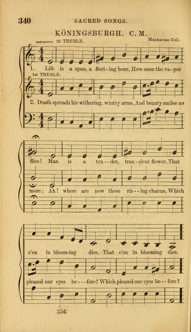 Sacred Songs for Family and Social Worship: comprising the most approved spiritual hymns with chaste and popular tunes ( New ed. rev. and enl.) page 358