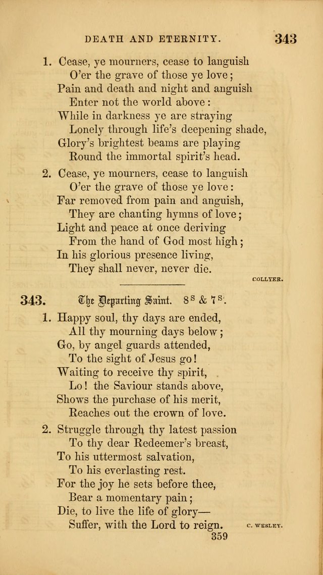 Sacred Songs for Family and Social Worship: comprising the most approved spiritual hymns with chaste and popular tunes ( New ed. rev. and enl.) page 361