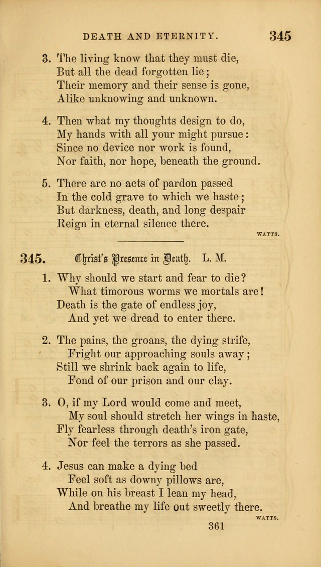 Sacred Songs for Family and Social Worship: comprising the most approved spiritual hymns with chaste and popular tunes ( New ed. rev. and enl.) page 363