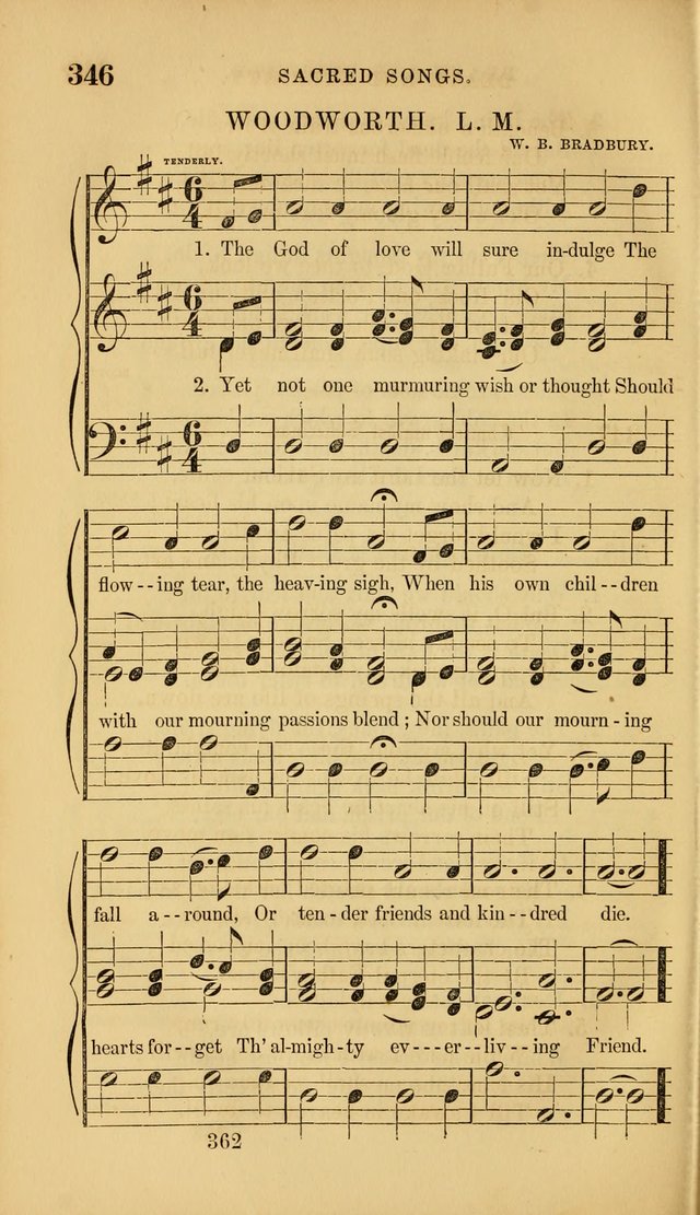 Sacred Songs for Family and Social Worship: comprising the most approved spiritual hymns with chaste and popular tunes ( New ed. rev. and enl.) page 364