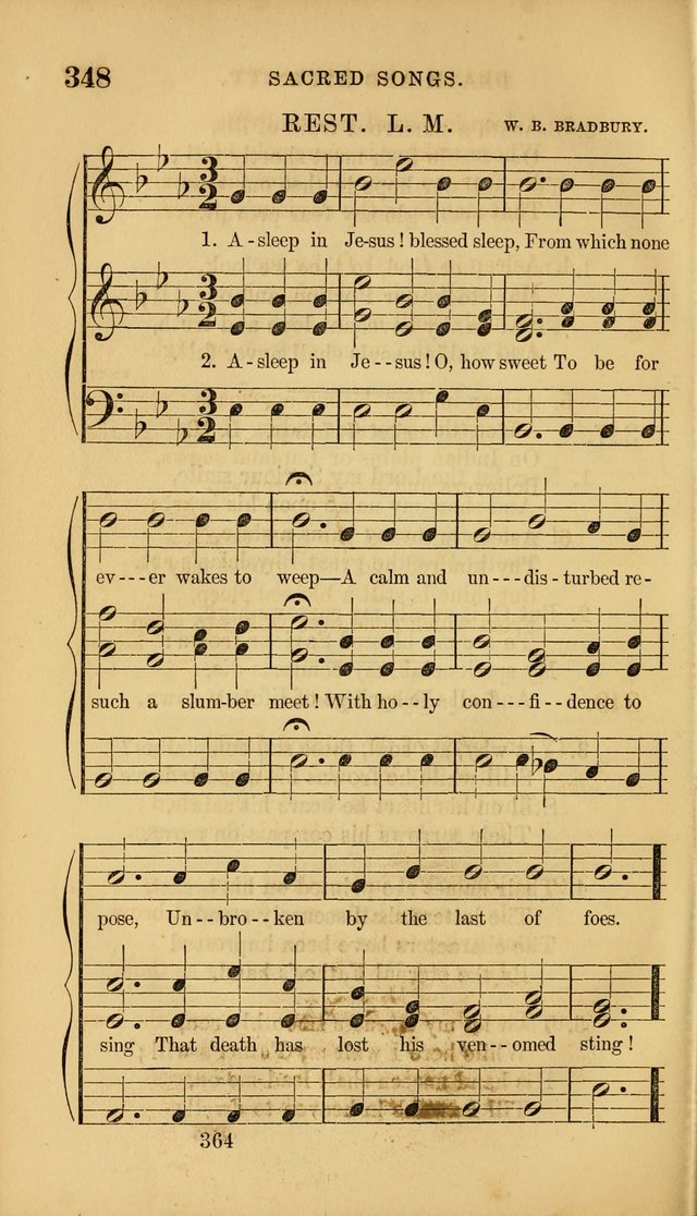 Sacred Songs for Family and Social Worship: comprising the most approved spiritual hymns with chaste and popular tunes ( New ed. rev. and enl.) page 366