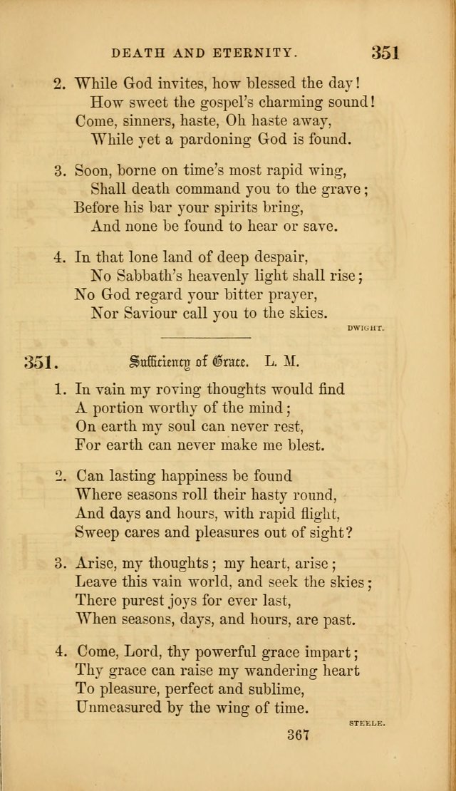 Sacred Songs for Family and Social Worship: comprising the most approved spiritual hymns with chaste and popular tunes ( New ed. rev. and enl.) page 369