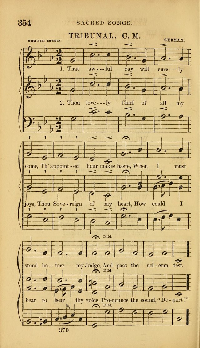 Sacred Songs for Family and Social Worship: comprising the most approved spiritual hymns with chaste and popular tunes ( New ed. rev. and enl.) page 372